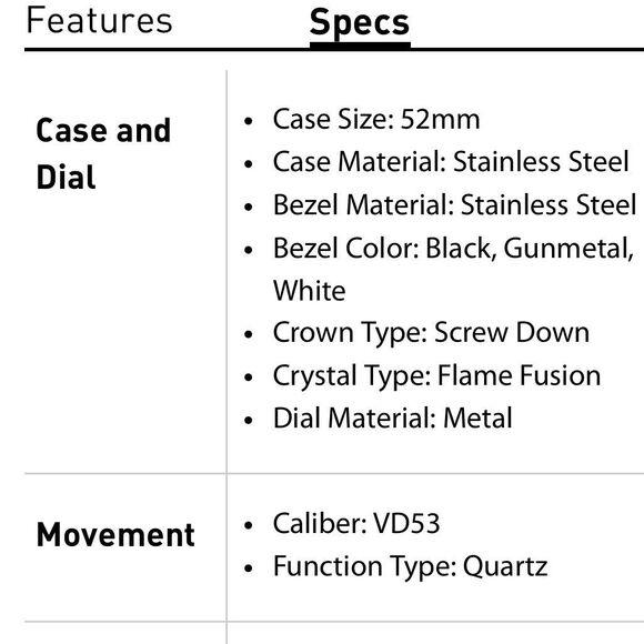 INVICTA Men's Watch 32727 Coalition Forces Black Quartz Chronograph Steel 52mm - Picture 12 of 15